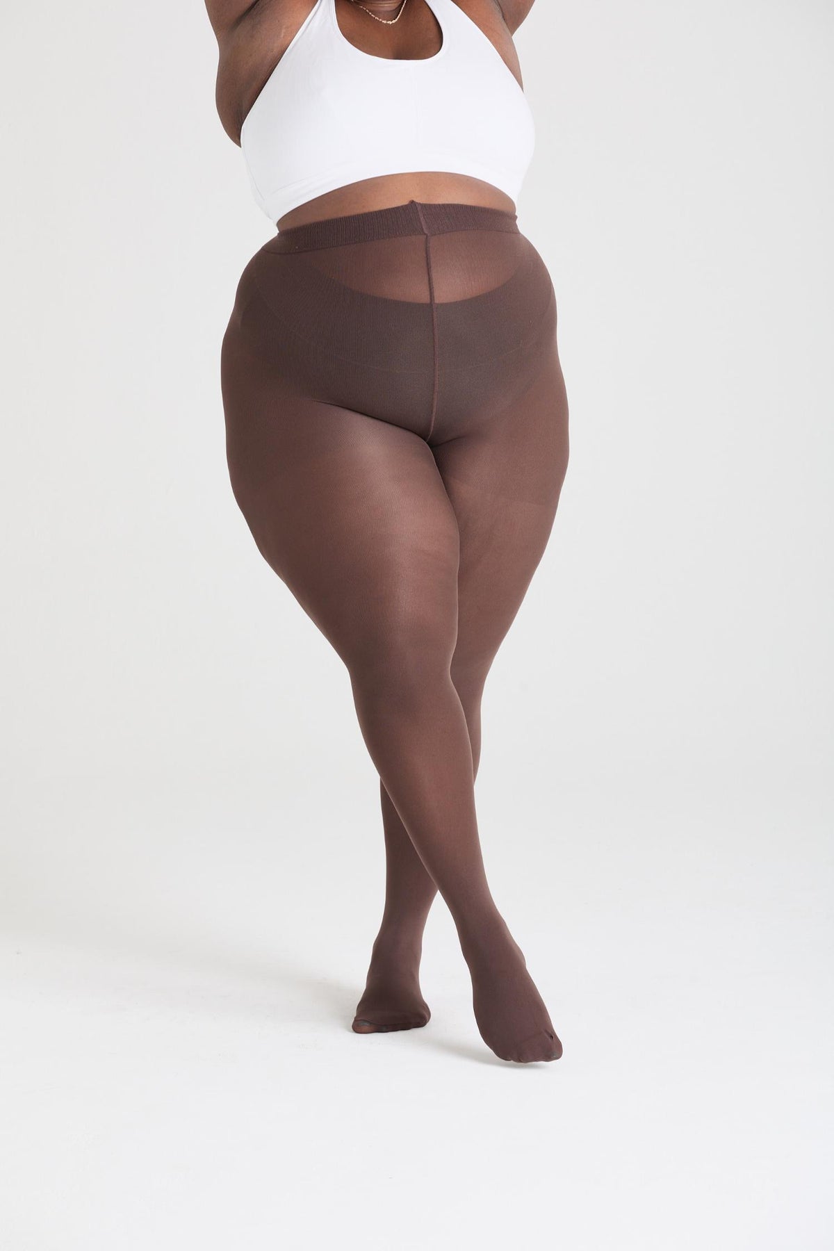 50 Denier Tights - Hot Chocolate