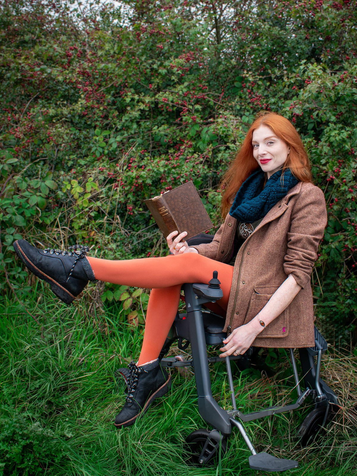 120 Denier Super-Opaque Tights - Pumpkin Spice