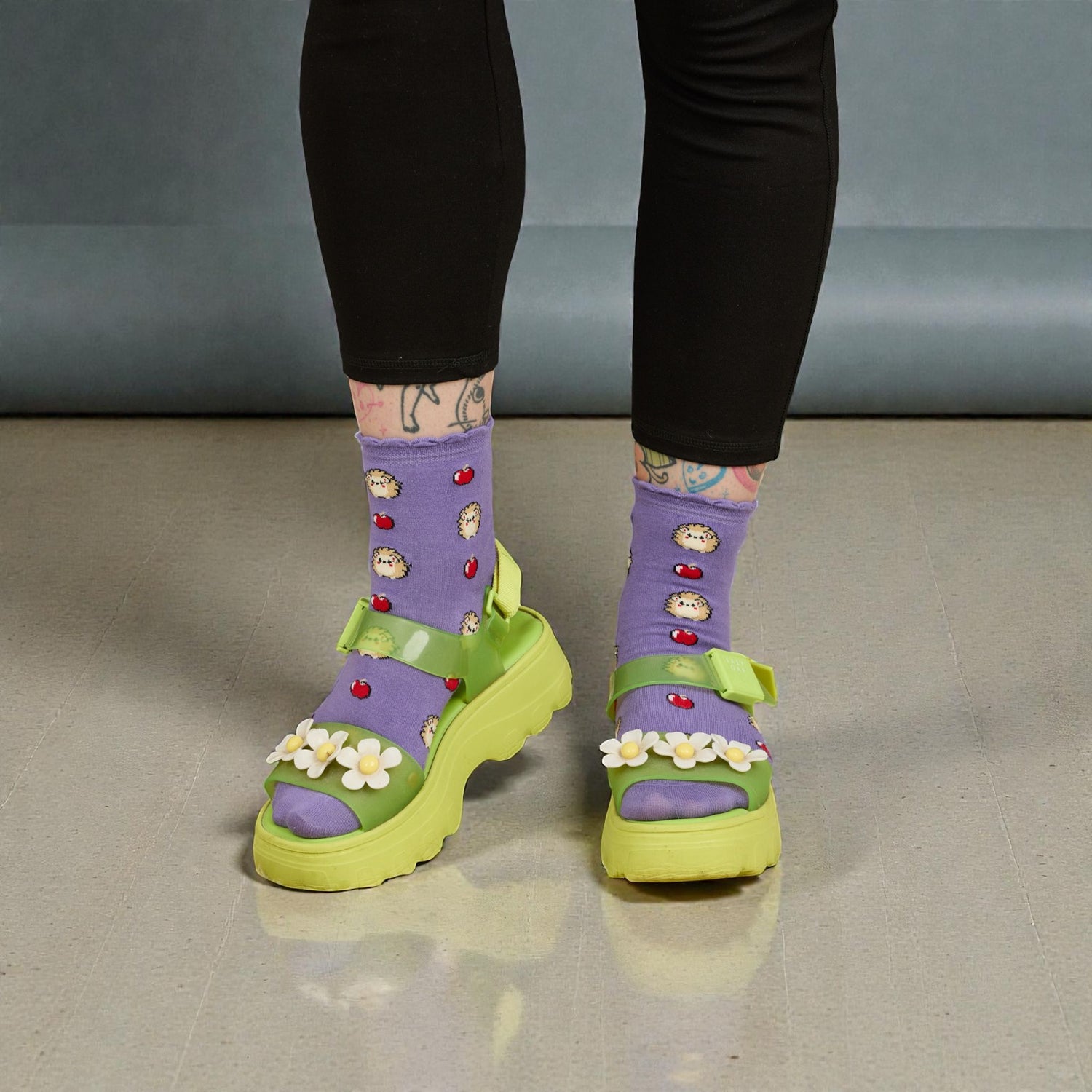 Bamboo Ankle Socks - Hedge Hugs