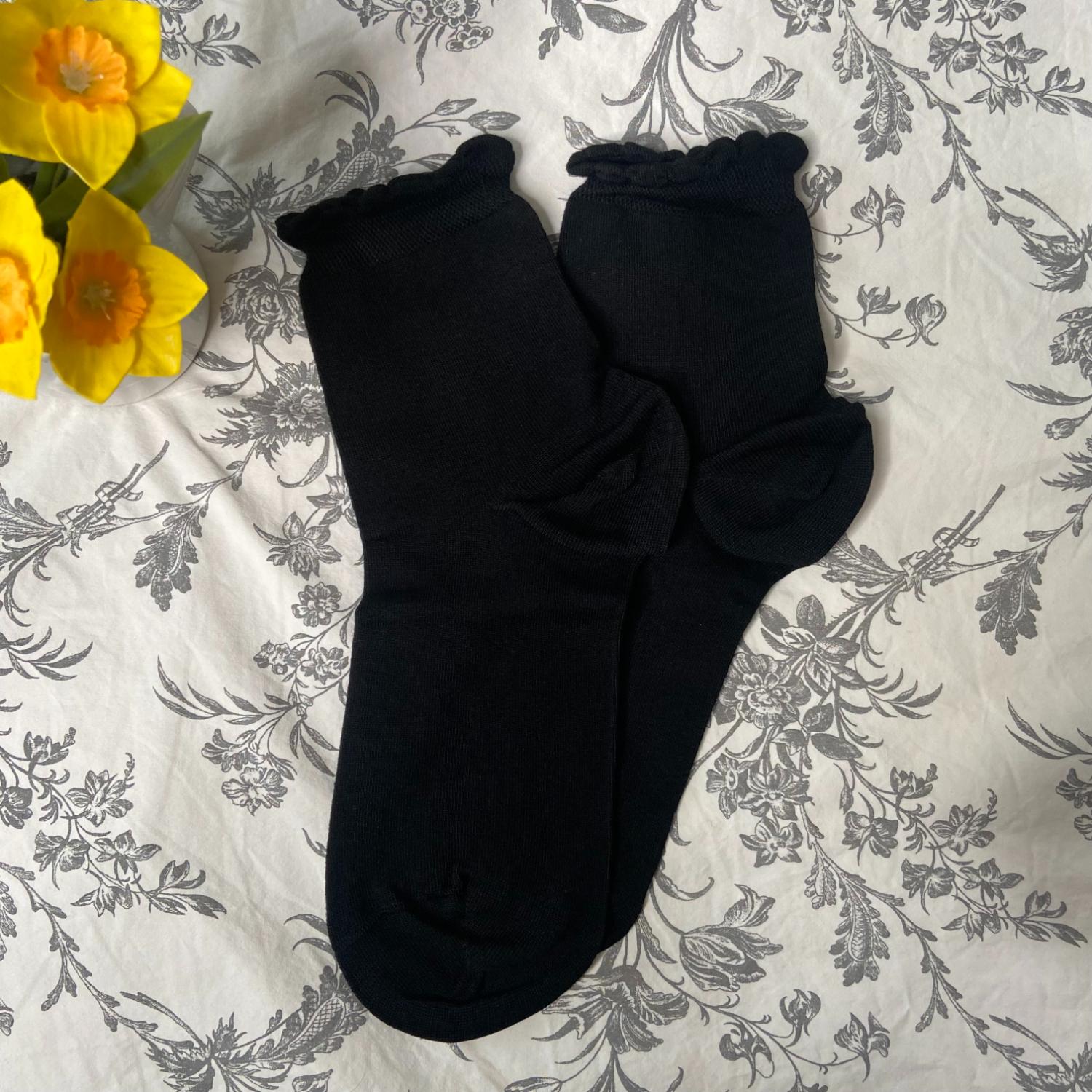 Ultimate Bamboo Ankle Socks - Black