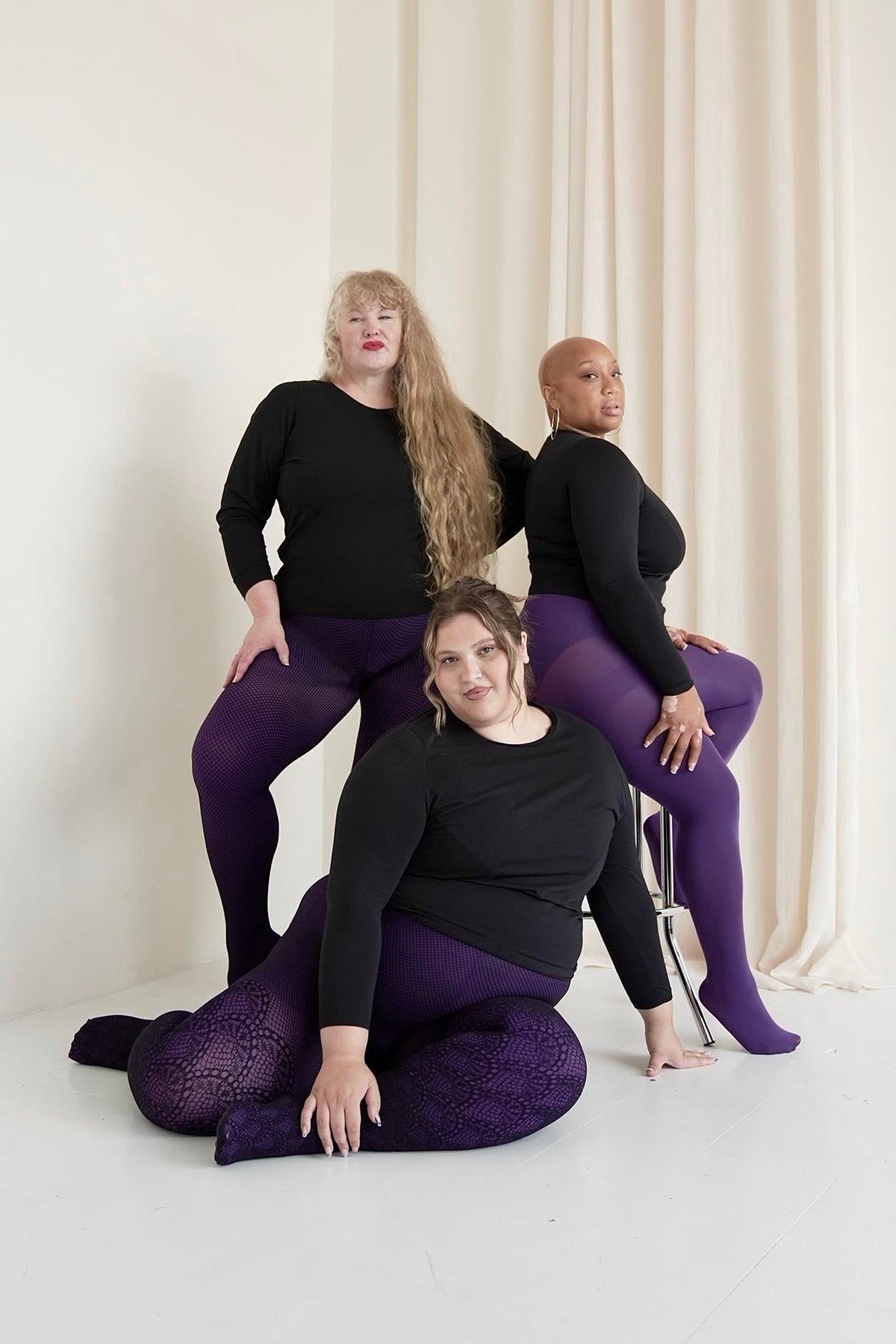 120 Denier Super-Opaque Tights - Fancy Darkness
