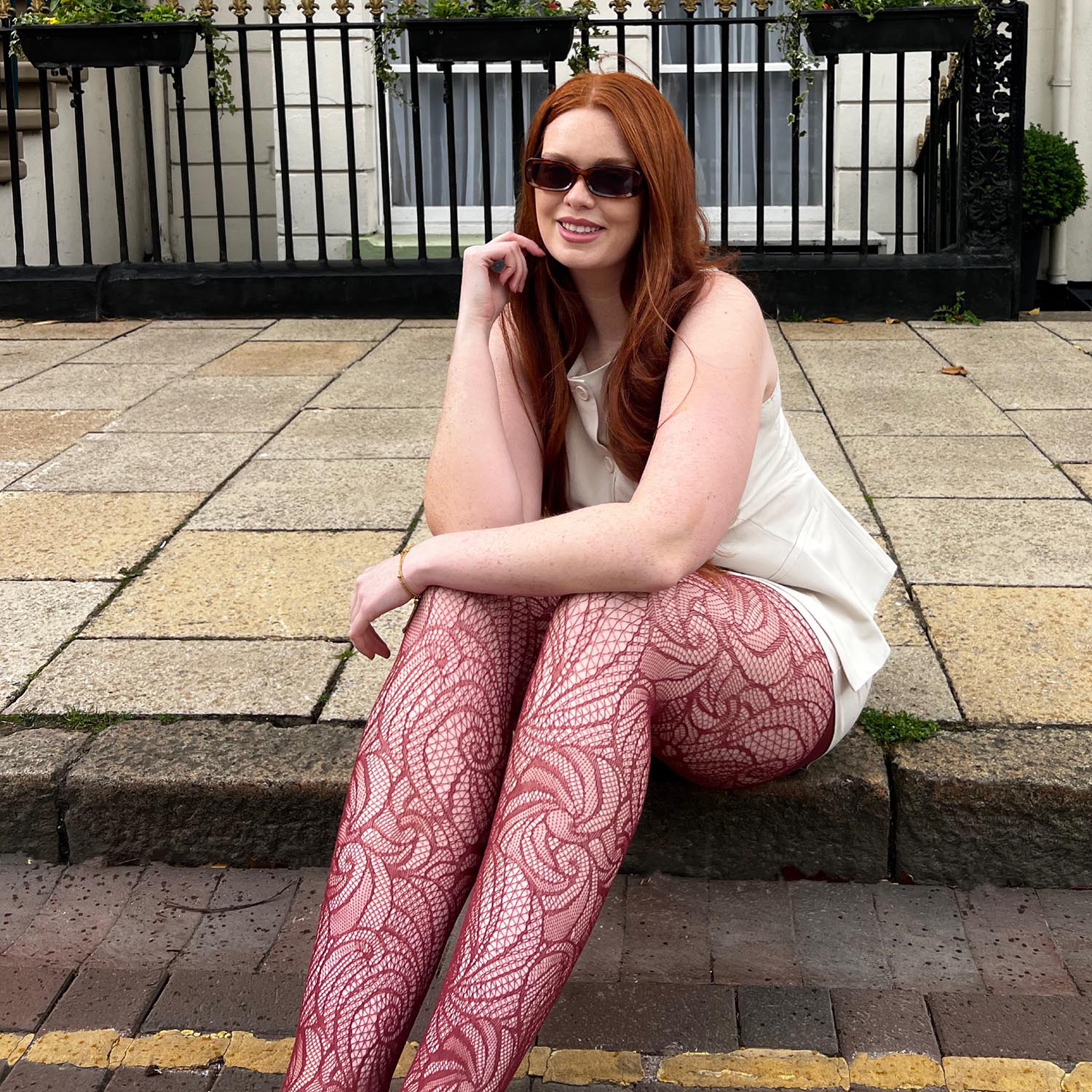 Thighs The Limit Fishnets - Timewarp - Roast