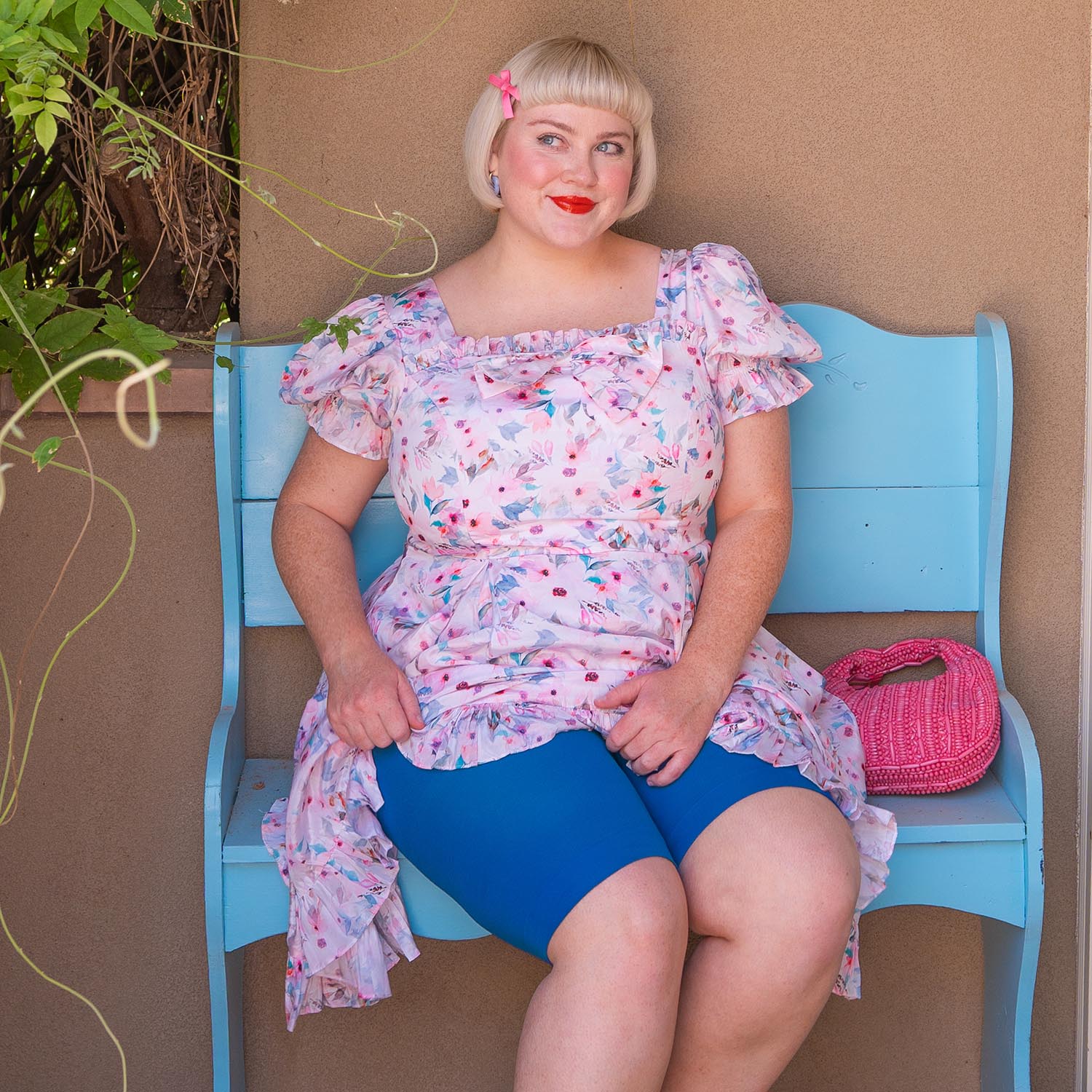 Stay Cool Chub Rub Shorts - Dolce Blue