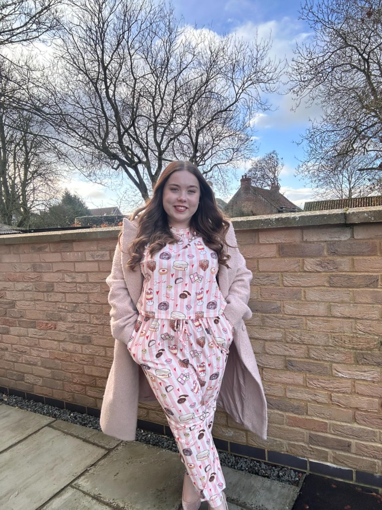 Organic Cotton PJ Boxy Tee - Sweet Treat