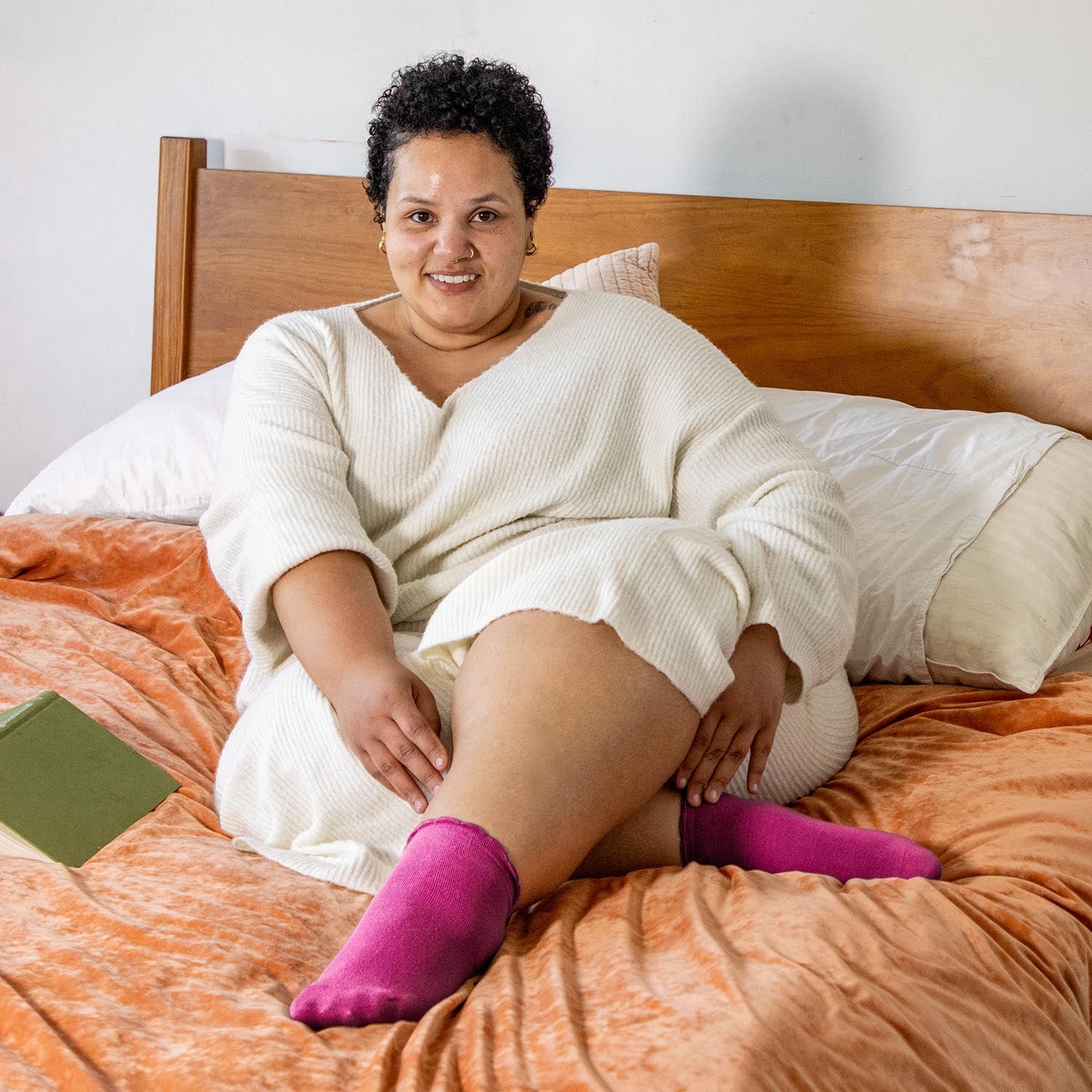 Ultimate Bamboo Ankle Socks - Hibiscus