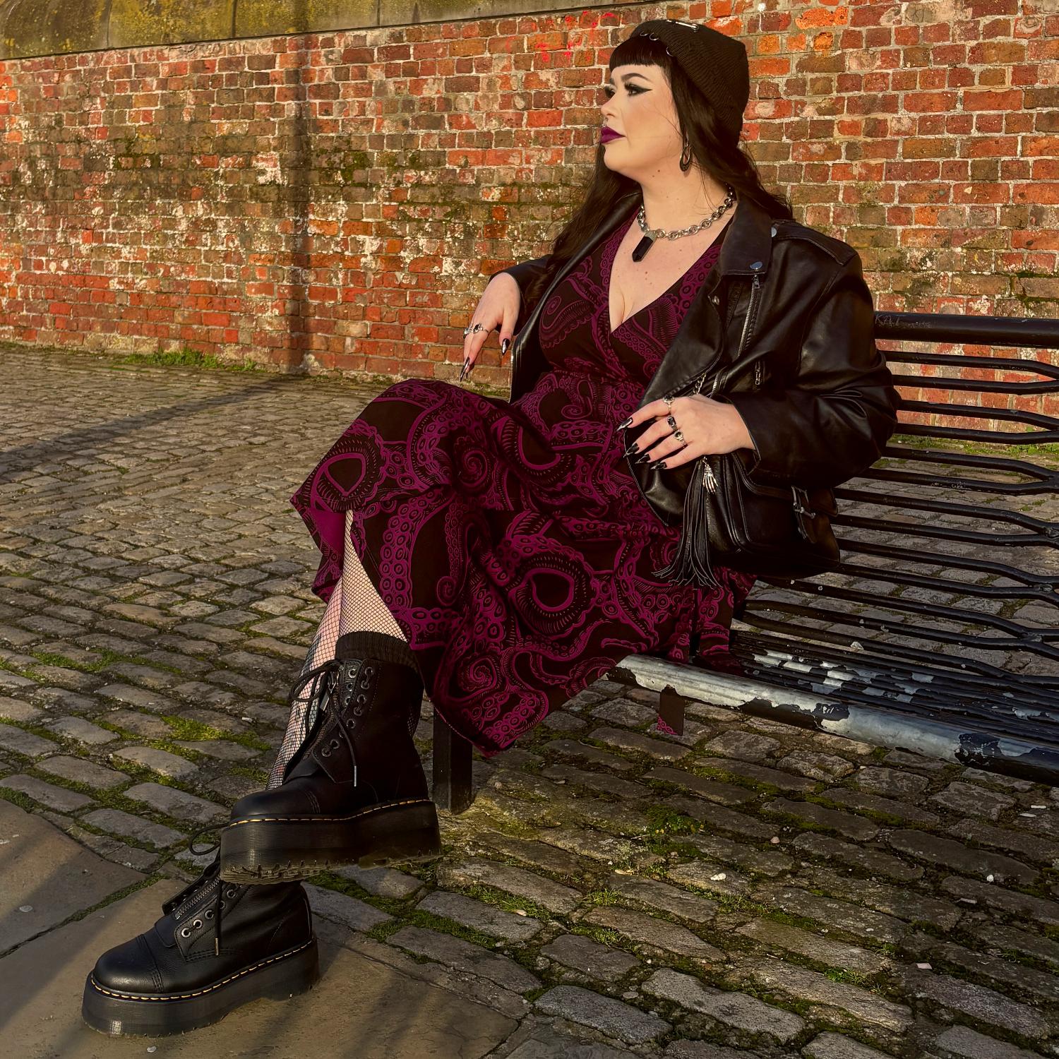 Wrap Dress - Kraken's Embrace