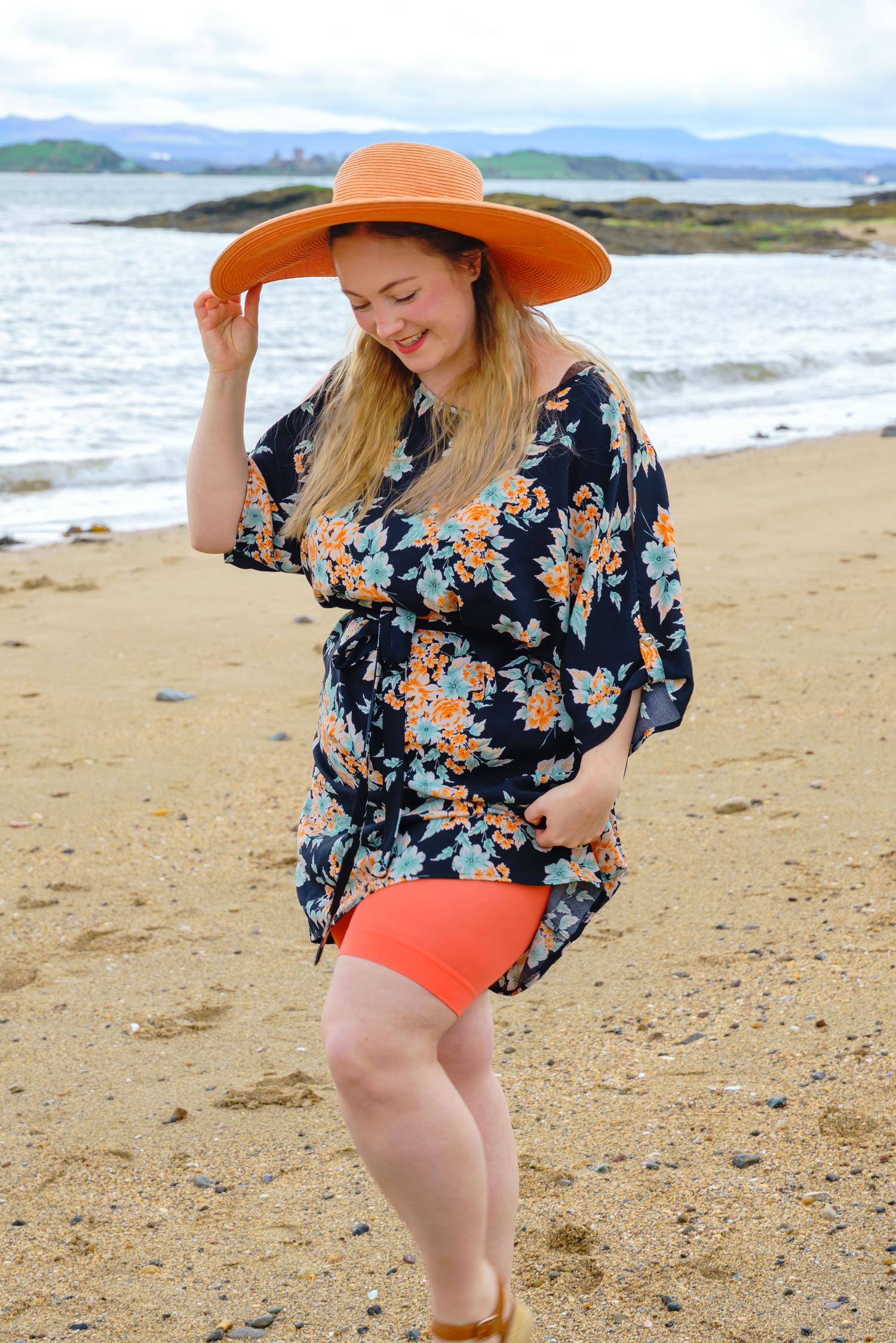 Stay Cool Chub Rub Shorts - Hot Coral