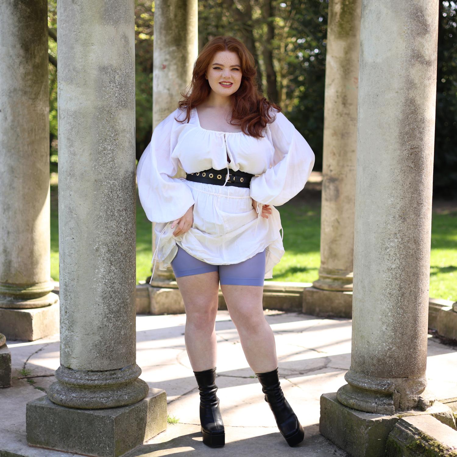 Stay Cool Chub Rub Shorts - Lavender Violet