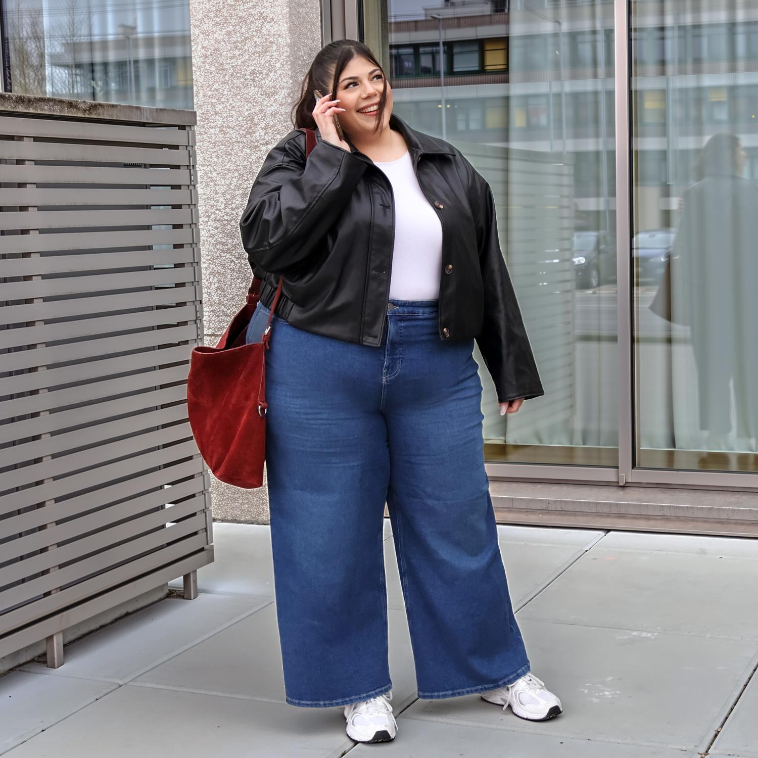 Organic Wide Leg Jeans - Atlantic