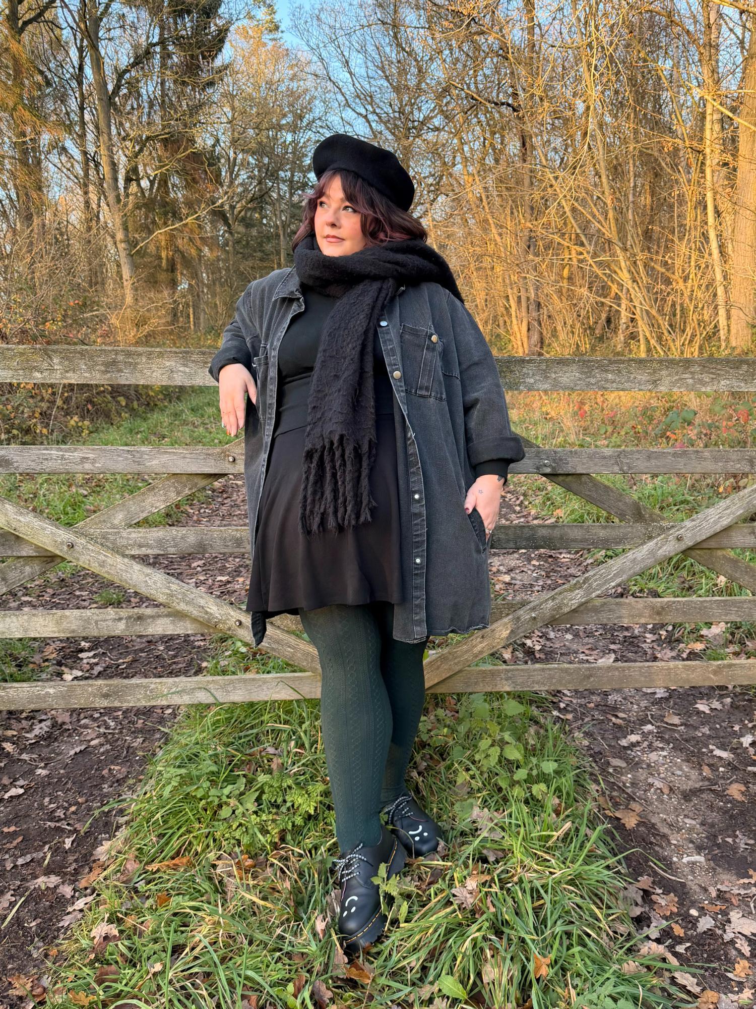 Mini-Flare Skirt - Black (V2)