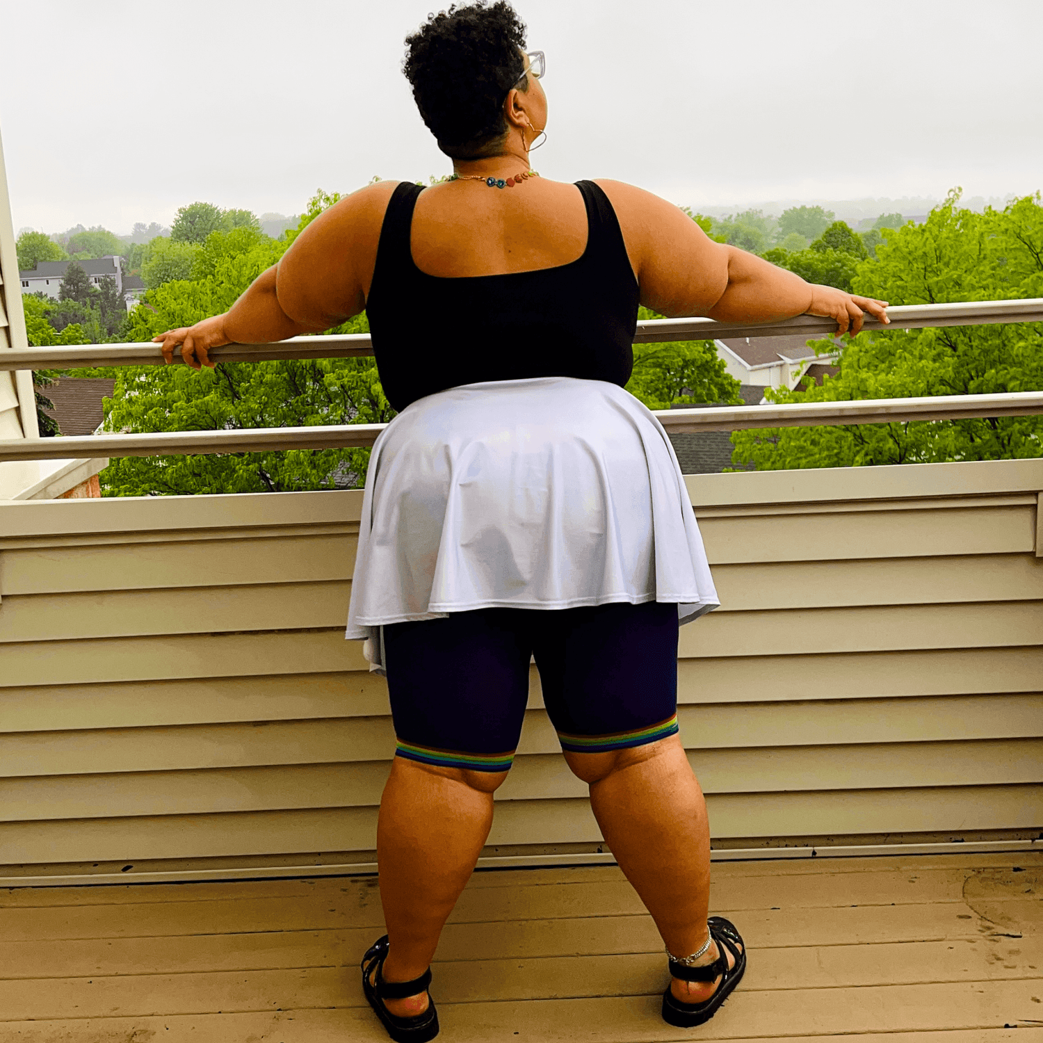 Stay Cool Chub Rub Shorts - Pride - Human Nature