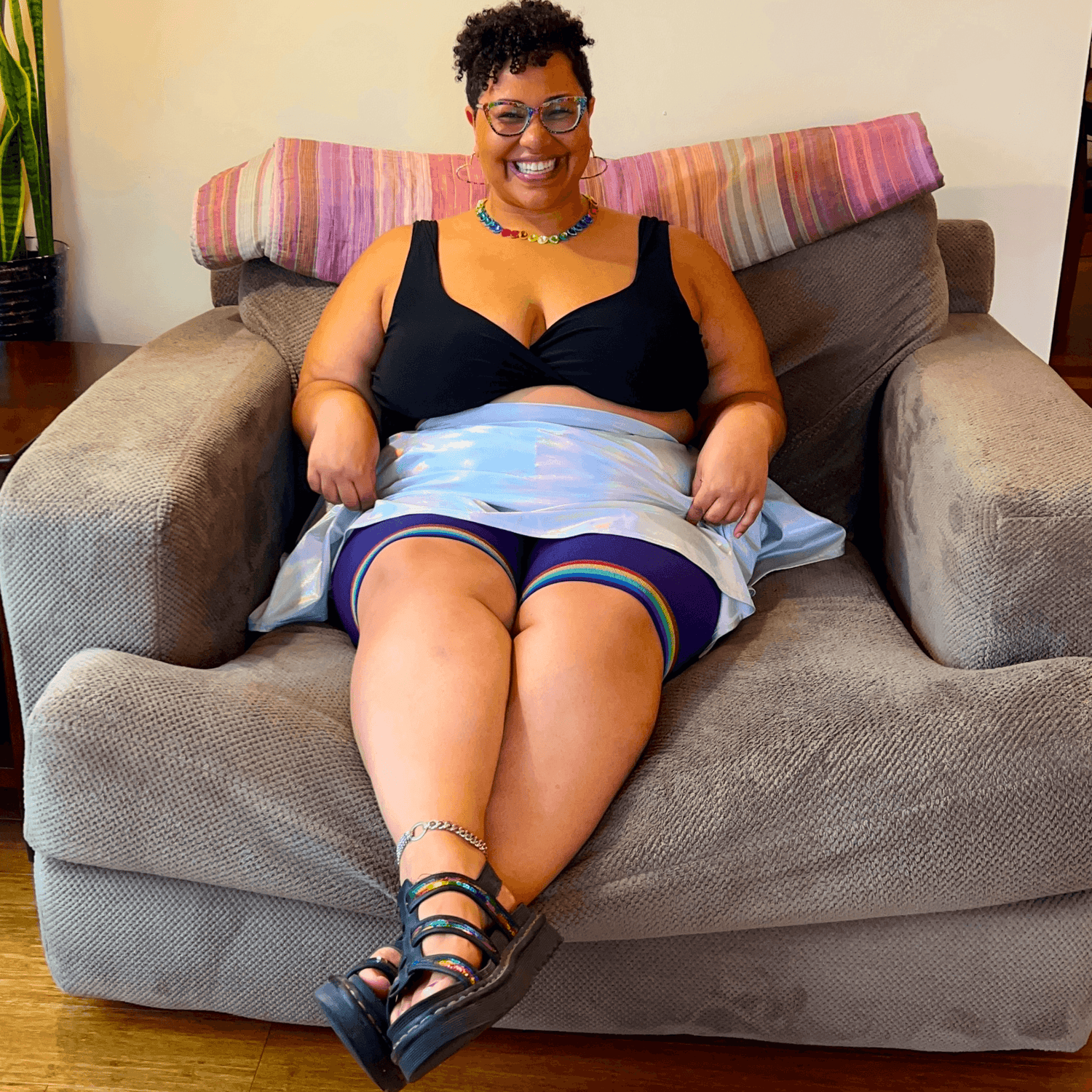 Stay Cool Chub Rub Shorts - Pride - Human Nature