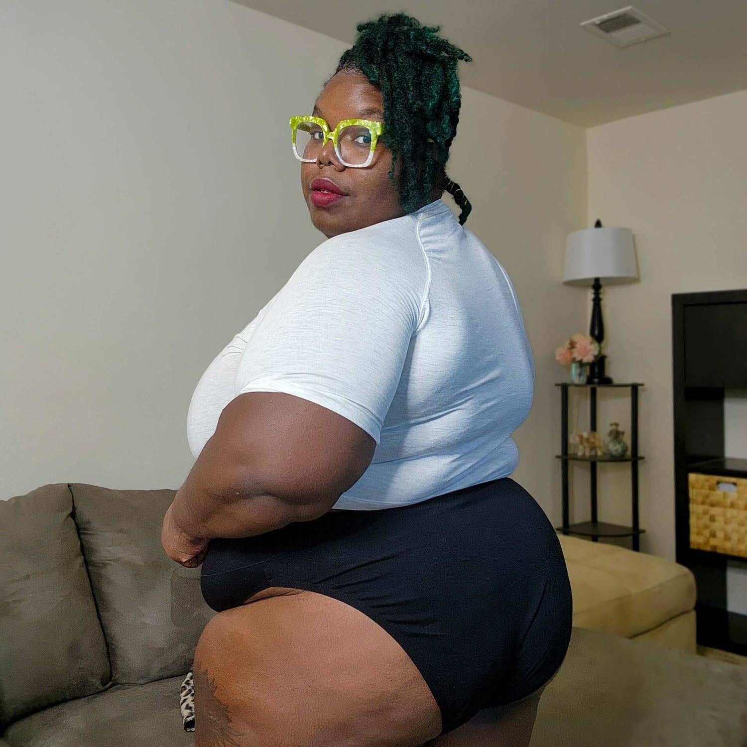 Super High Leg Knickers - 3 Pairs in Black