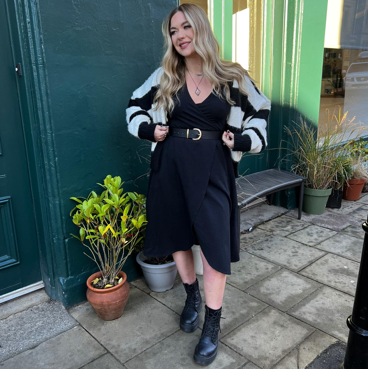 Vegan Leather Waist Belt - Gold - Snag