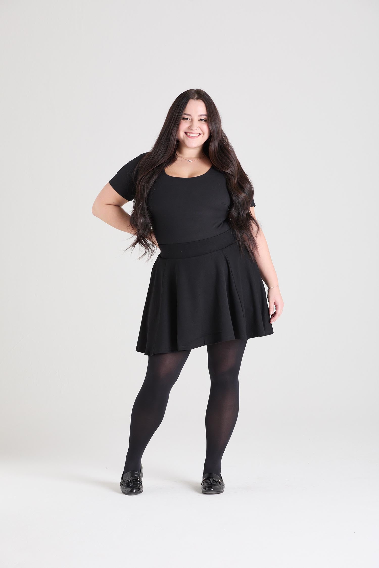 Stay Cool 80 Denier Tights - Black