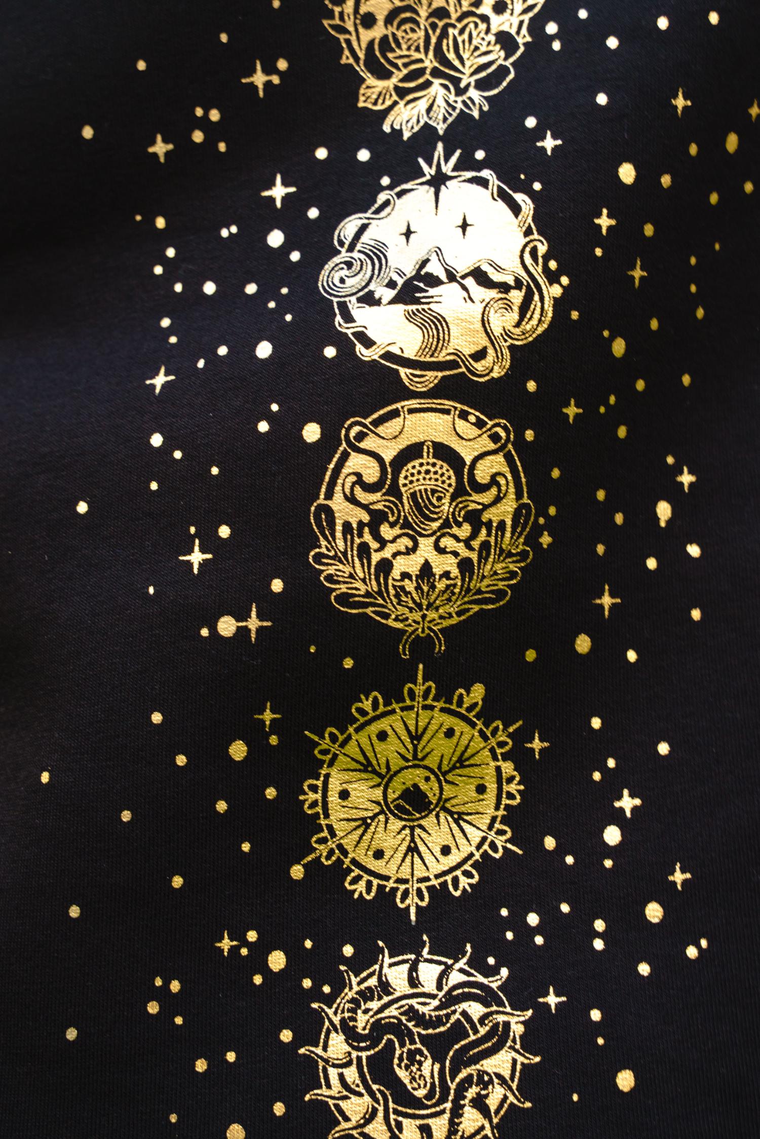 ACOTAR Longline Hoodie - 7 Courts