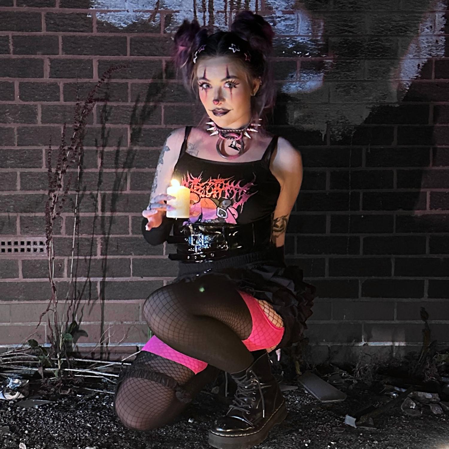 Neon Mock Garters - Totally Bitchin