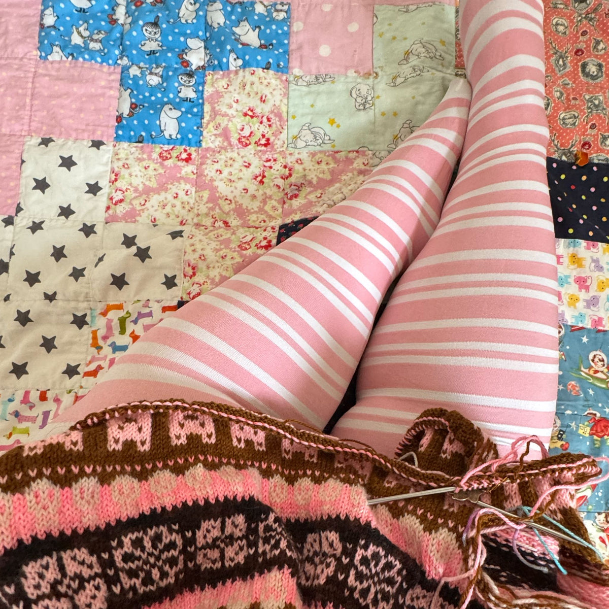 80 Denier Opaque Tights - Sugar Plum