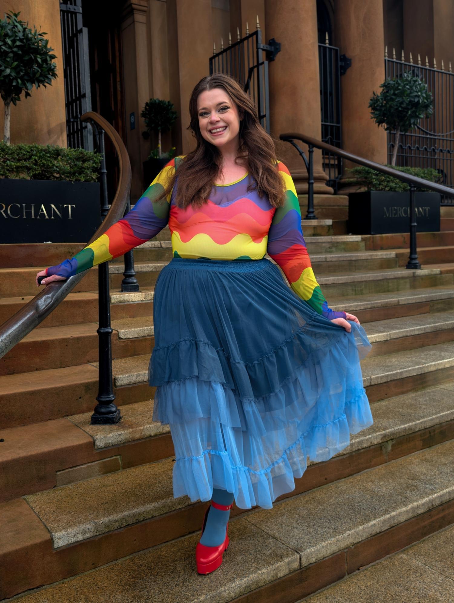 Mesh Top - Rainbeaux