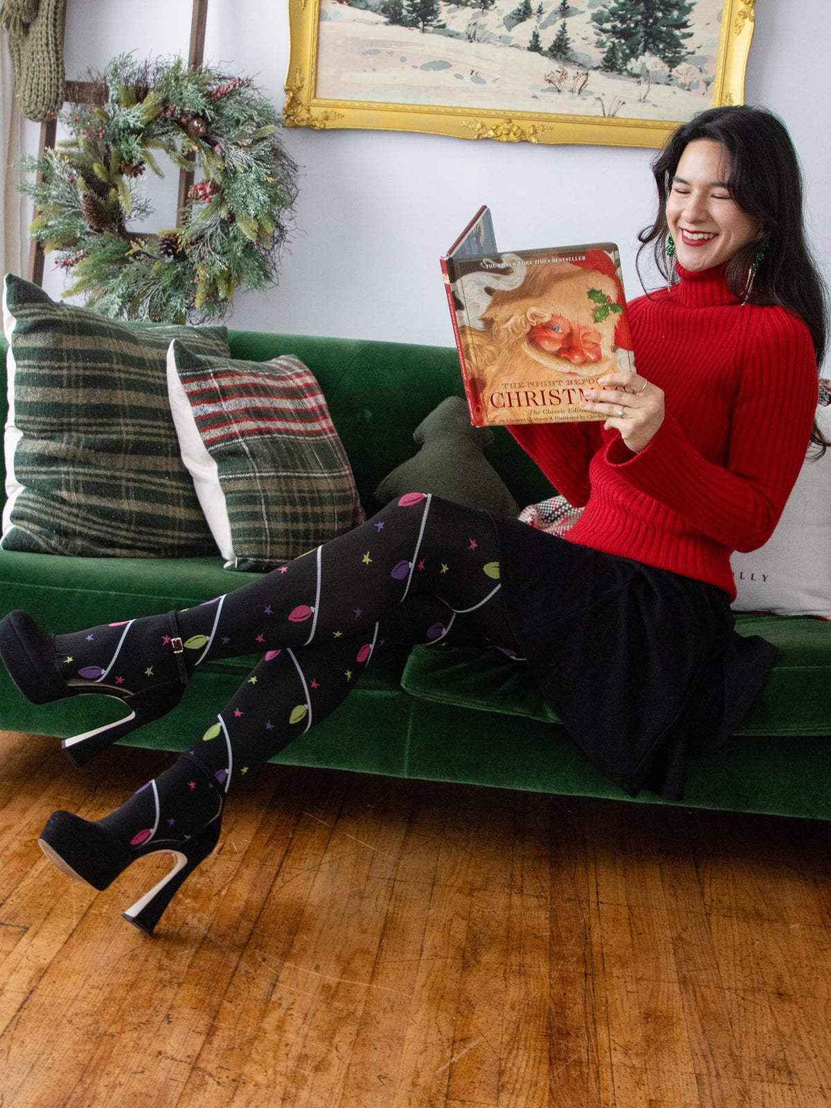 Glow Getter Tights - Black