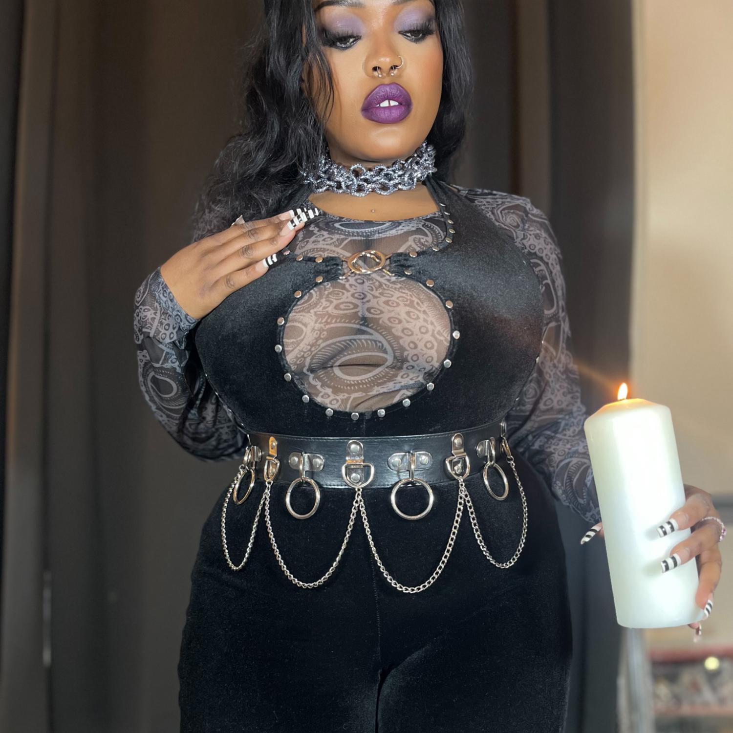 Kraken's Embrace Mesh Top