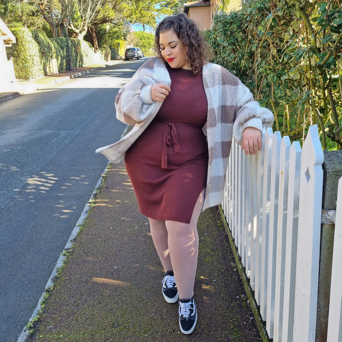 Merino Wool Tights - Sand Dollar
