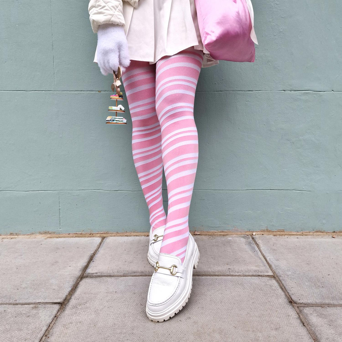 80 Denier Opaque Tights - Sugar Plum