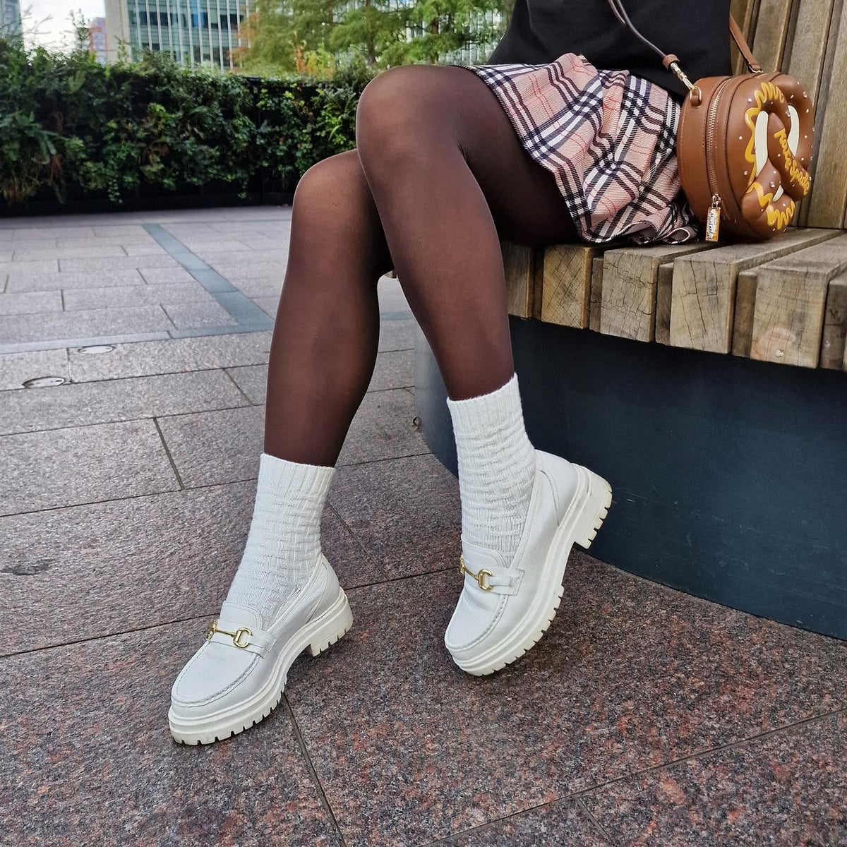 Everyday Crew Socks - 5 Pairs in White