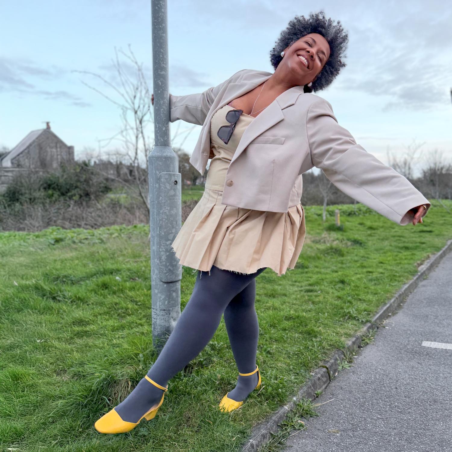 Stay Cool 80 Denier Tights - Slate