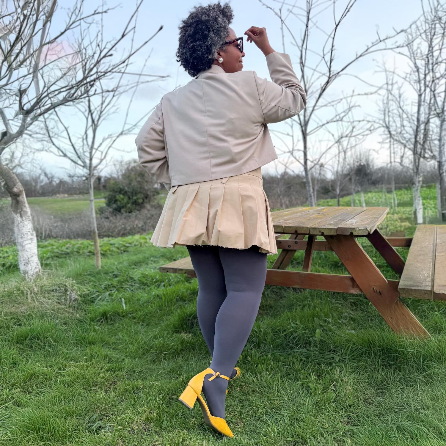 Stay Cool 80 Denier Tights - Slate