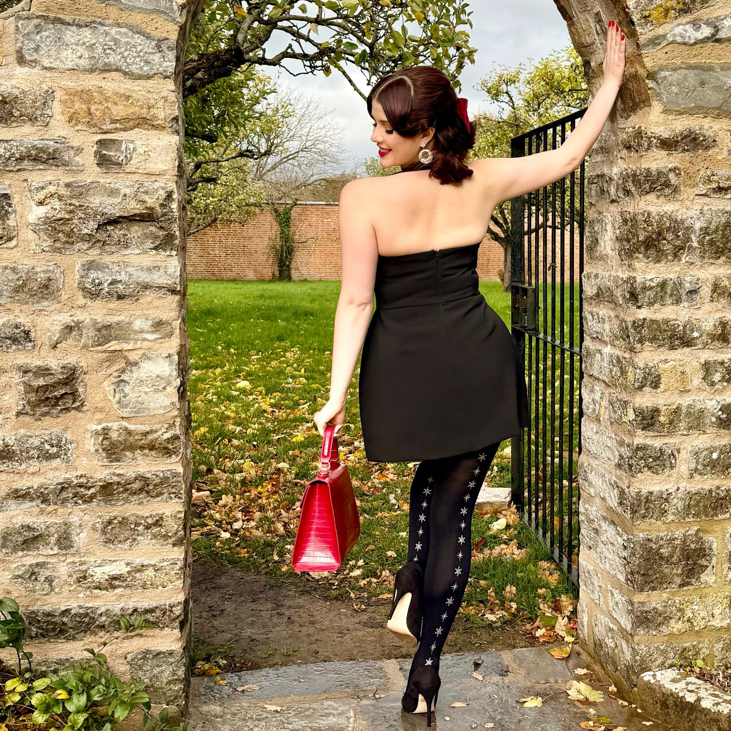 Christmas Tights - Starlight Seam