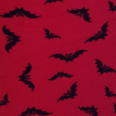 80 Denier Tights - Fright Night - Blood Red - Snag