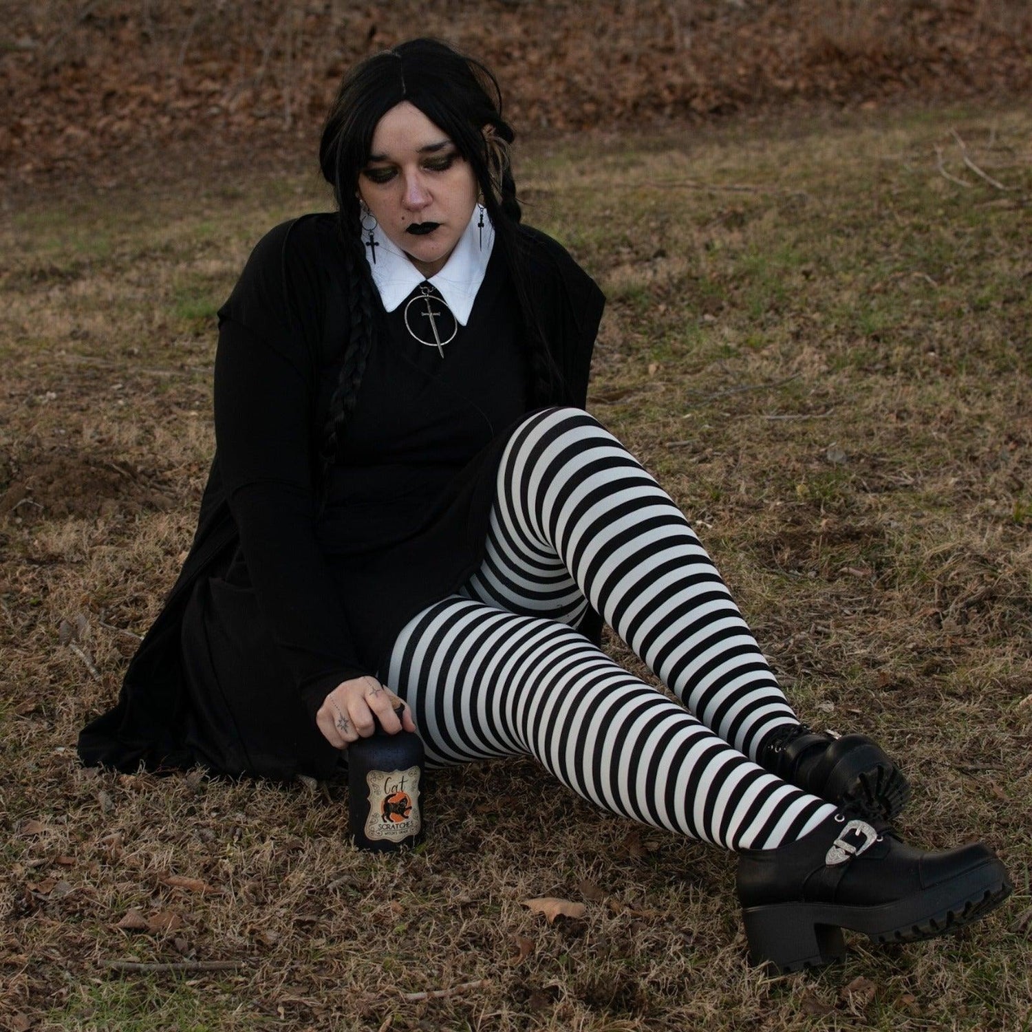 Striped Tights - Witch