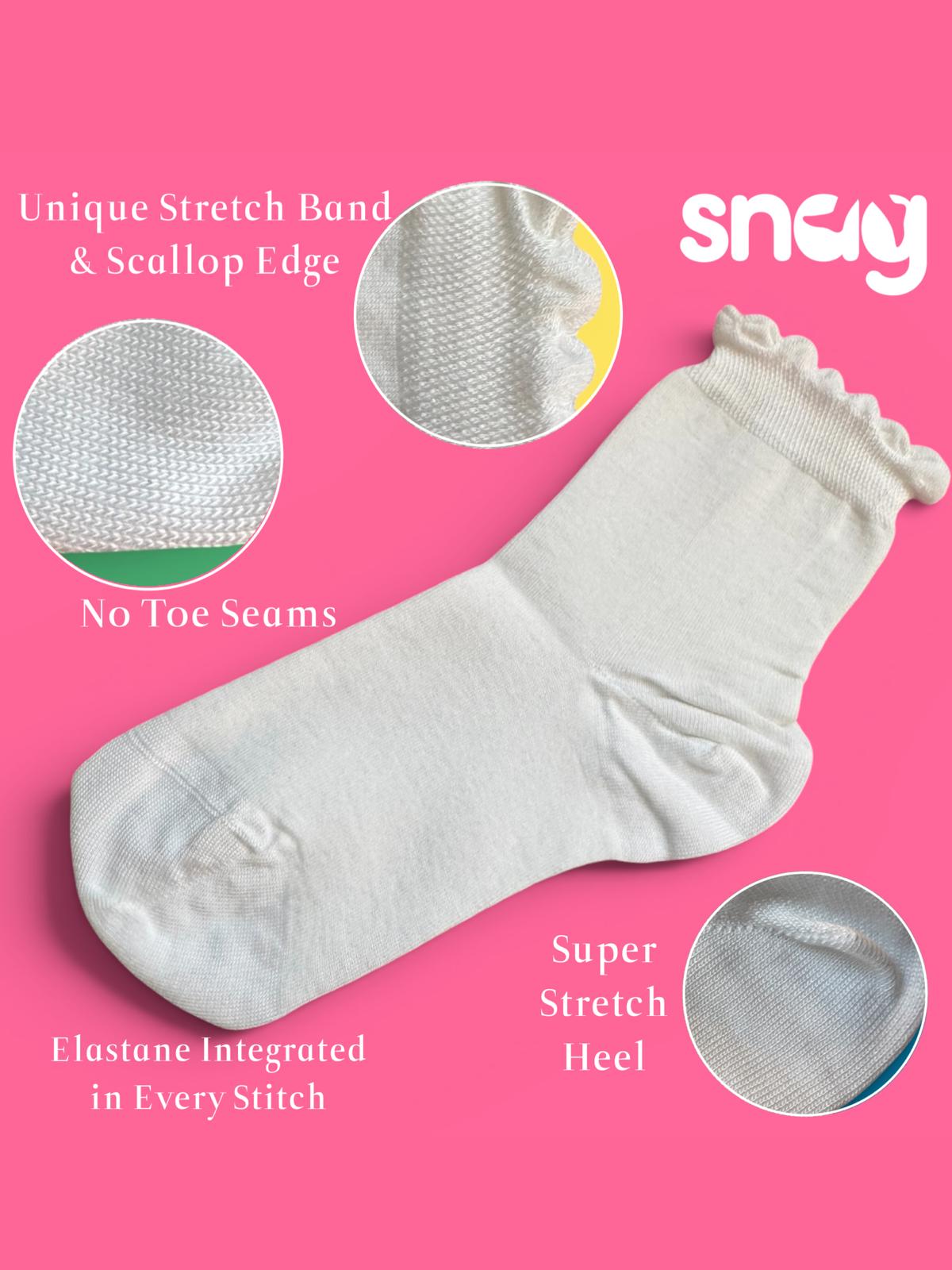 Ultimate Bamboo Ankle Socks - White