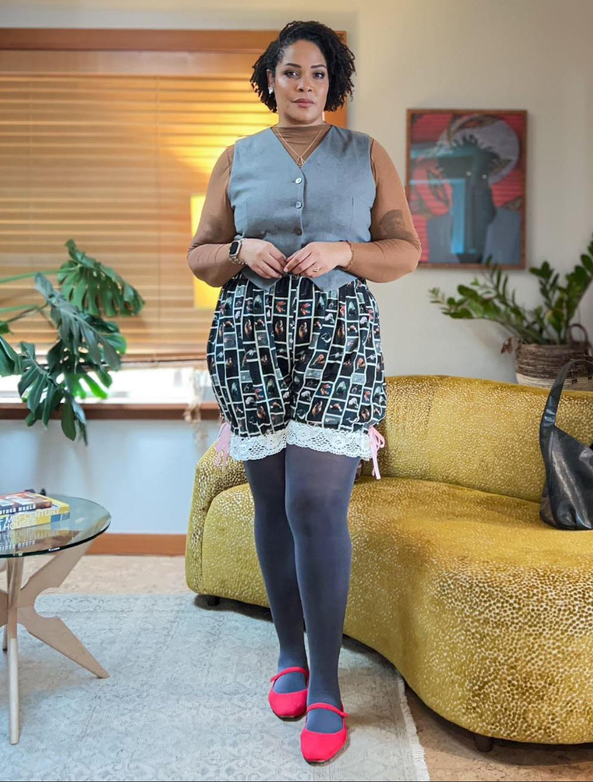 80 Denier Tights - Slate