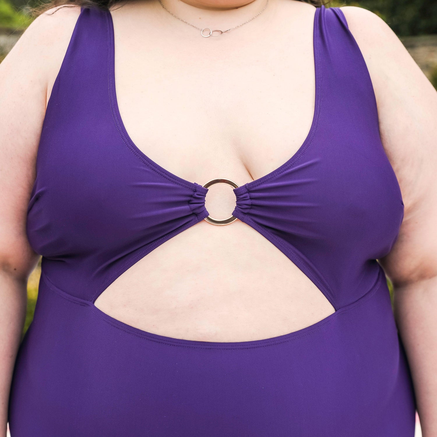 Wax on, Wax off Swimsuit - Purple